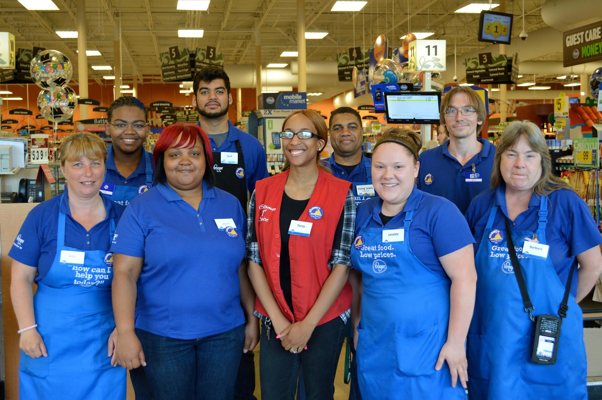 kroger work shirts