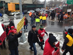 Carwash Protest 1