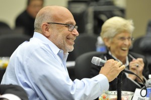 The Executive Council of the AFL-CIO meet with presidential candidates in Silver Spring, MD, on 29 July 2015. Photo: Jay Mallin jay@jaymallinphotos.com