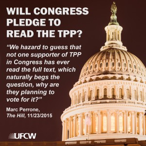 TPP Will Congress Pledge to Read_Dome Art