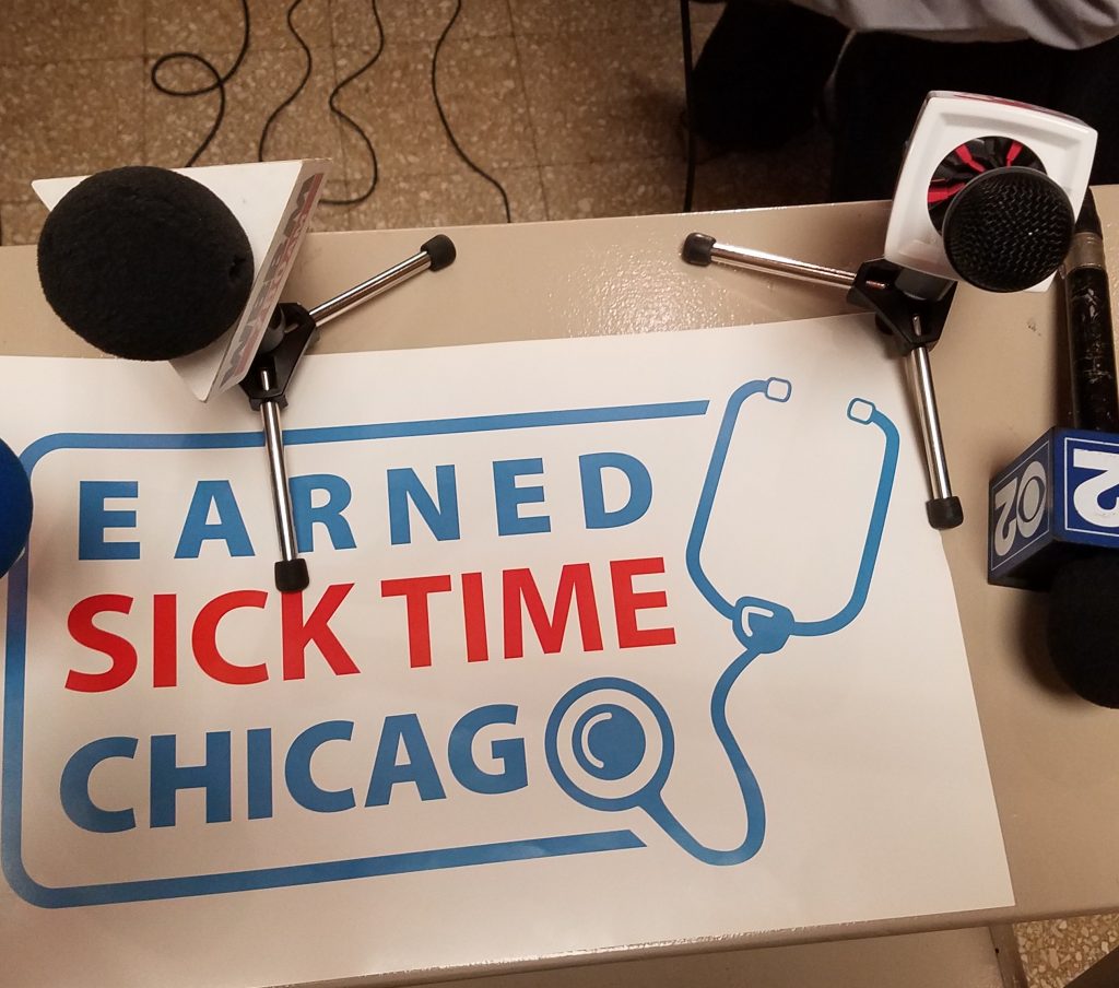 Local 881 Helps Pass Earned Sick Leave Ordinance in Chicago For Local